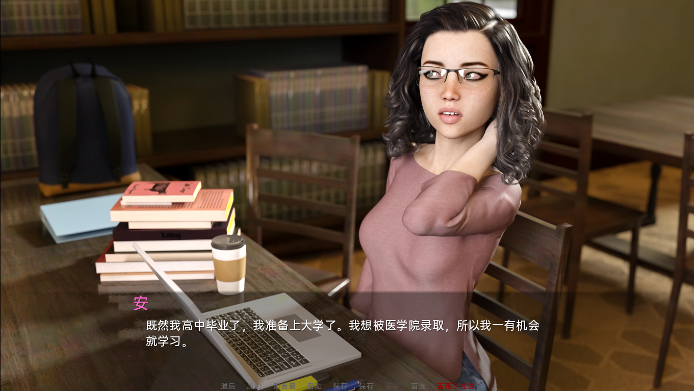 [欧美SLG/汉化/动态] 长话短说非官方的 Ren'Py 端口 Long Story Short - Unofficial v0.8b build 30 PC+安卓汉化版 [1.8G/-魔王萌次元