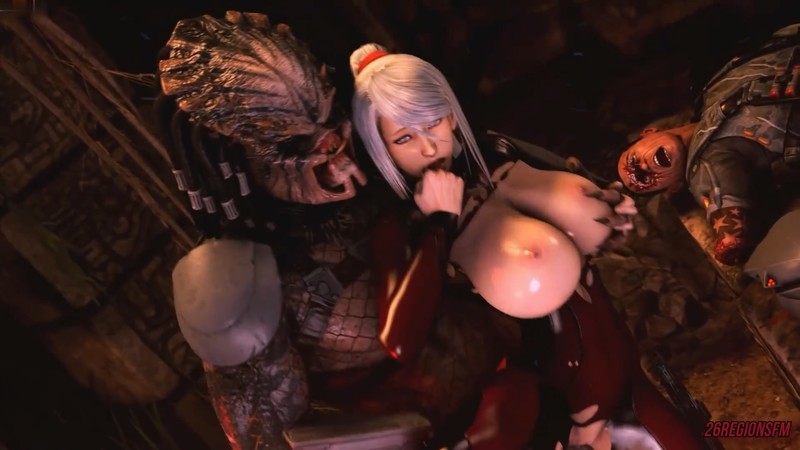 [3D动画] SARAH VS PREDATOR [豪乳御姐被俘虏后凌辱插入][47MB/]-魔王萌次元